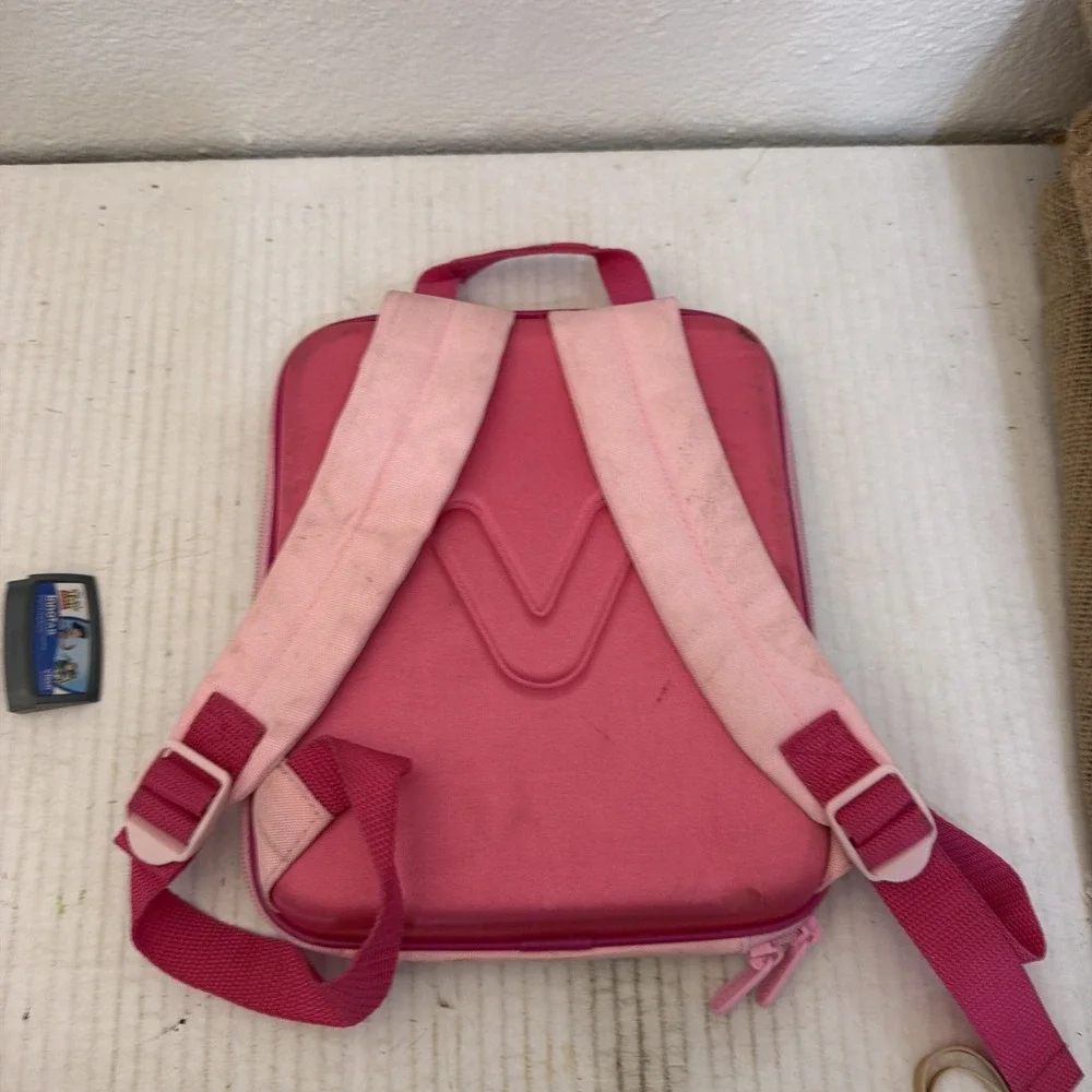 2 InnoTab 1 Learning System Tablets VTech 1268 with 3 Games & Backpack Case